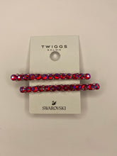 Load image into Gallery viewer, TWIGGS SALON x SWAROVSKI Bar shaped hair Clip Set